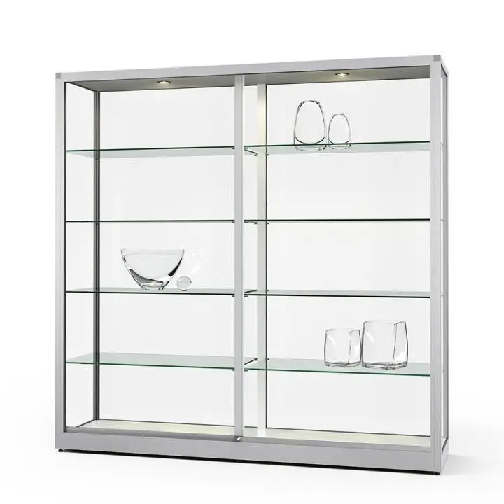 Glasvitrine Vertum - 2020mm - Profile eckig